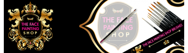 The Face Painting Shop Brushes - Pink Tips